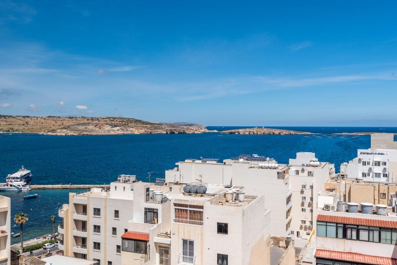 Appartement Penthouse With Seaview Terrace à San Pawl il-Baħar Extérieur photo